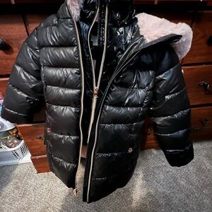 Michael Kors Black Jacket with Gold Emblem